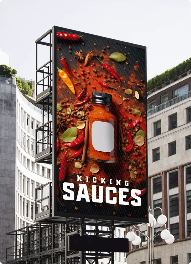 Kicking Sauces mockup 1